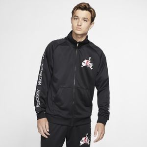 Men’s Nike Air Jordan Track Jacket (Black&Red)